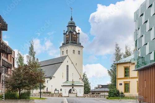 Fotografie, Obraz Saint Olov's church is Skellefteå's city church