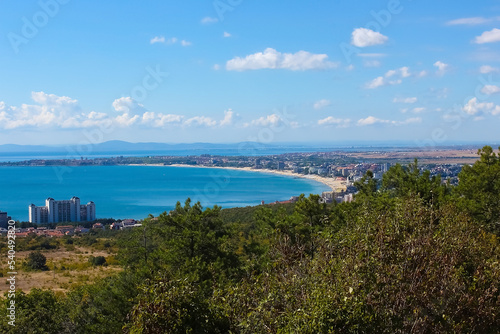 View on bay of Sunny beach resort, Nessebar, Bulgaria