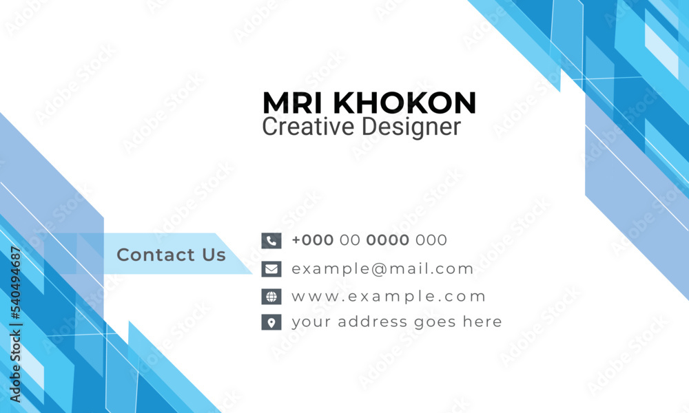 Abstract letterhead and business cards design Abstract letterhead and business cards design