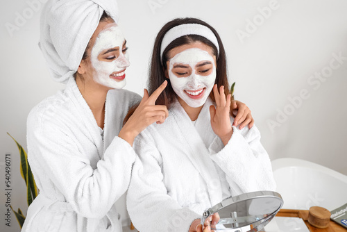 Beautiful young women with ...