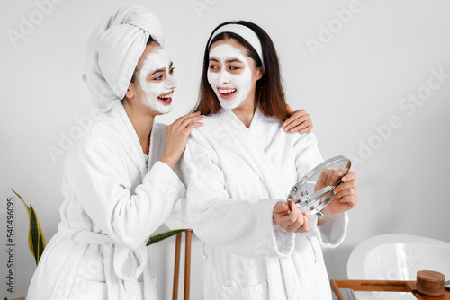 Beautiful young women with ...
