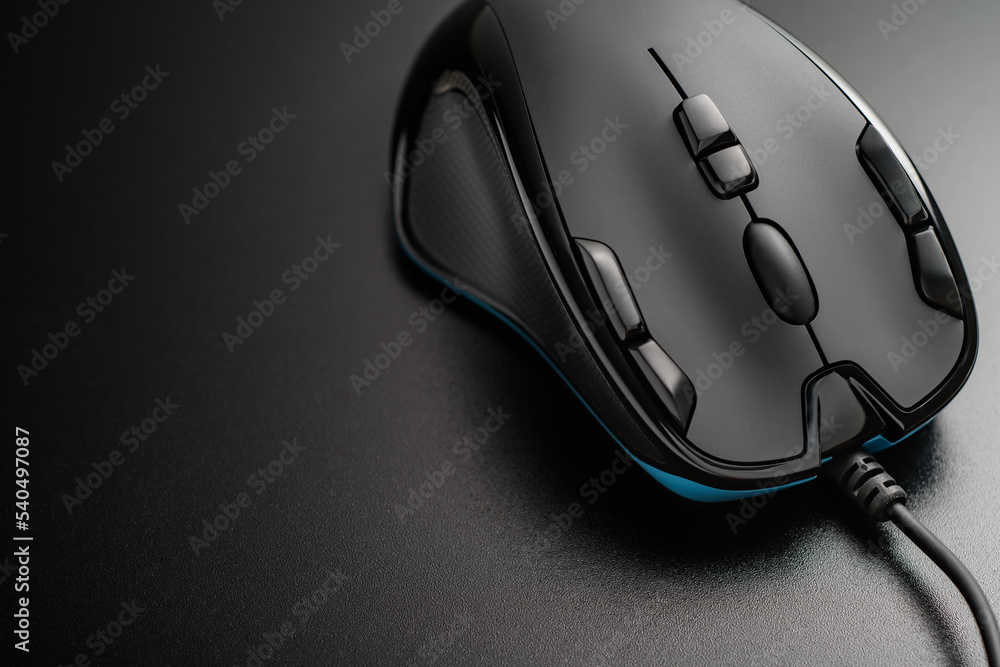Black professional gaming wired gaming mouse Black professional gaming wired gaming mouse