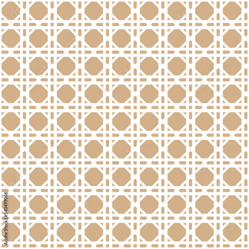 Rattan cane seamless pattern