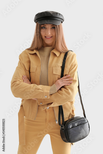 Beautiful fashionable young...