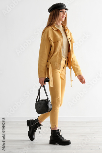 Beautiful fashionable young...