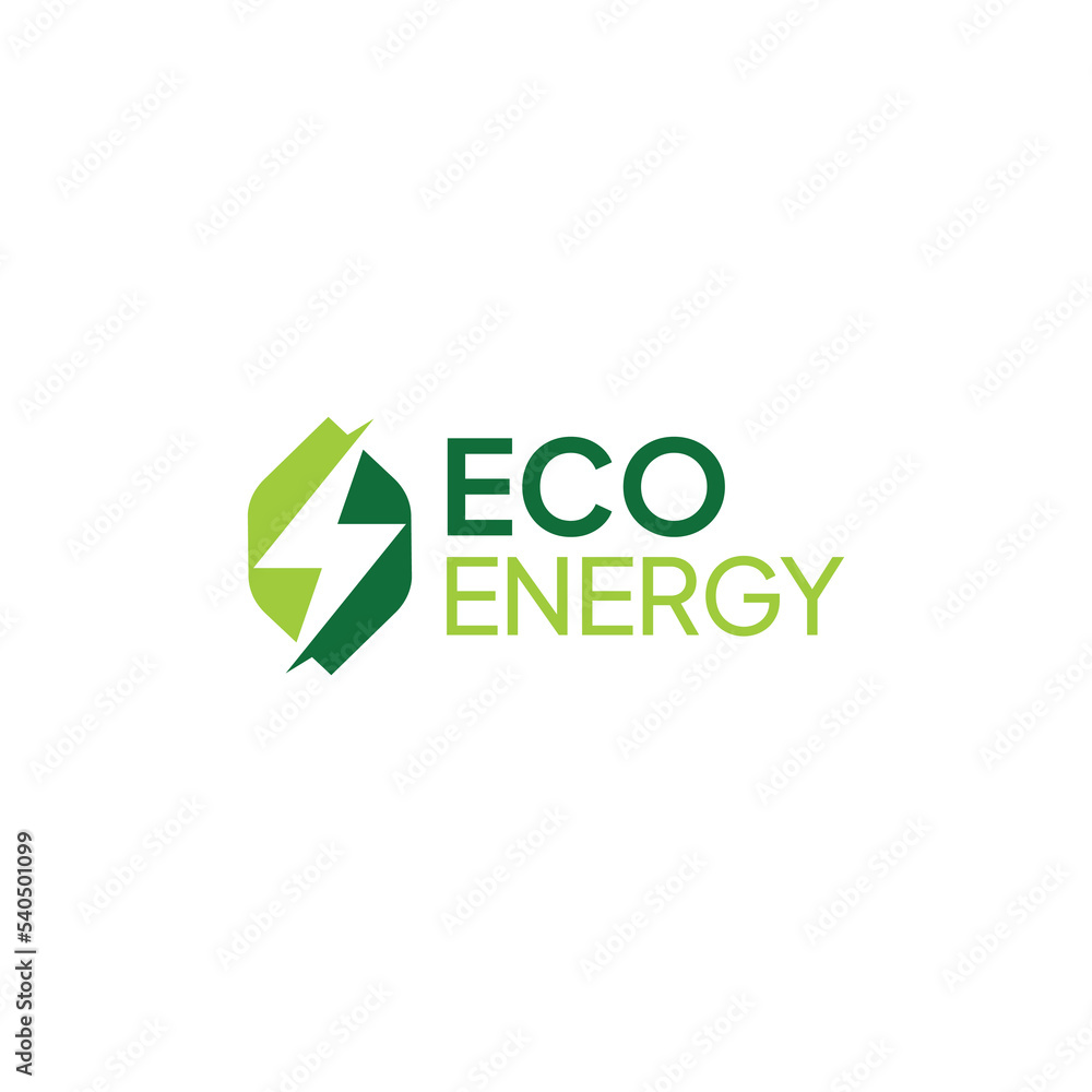 Premium Eco Energy Modern Logo Vector Illustration Premium Eco Energy Modern Logo Vector Illustration