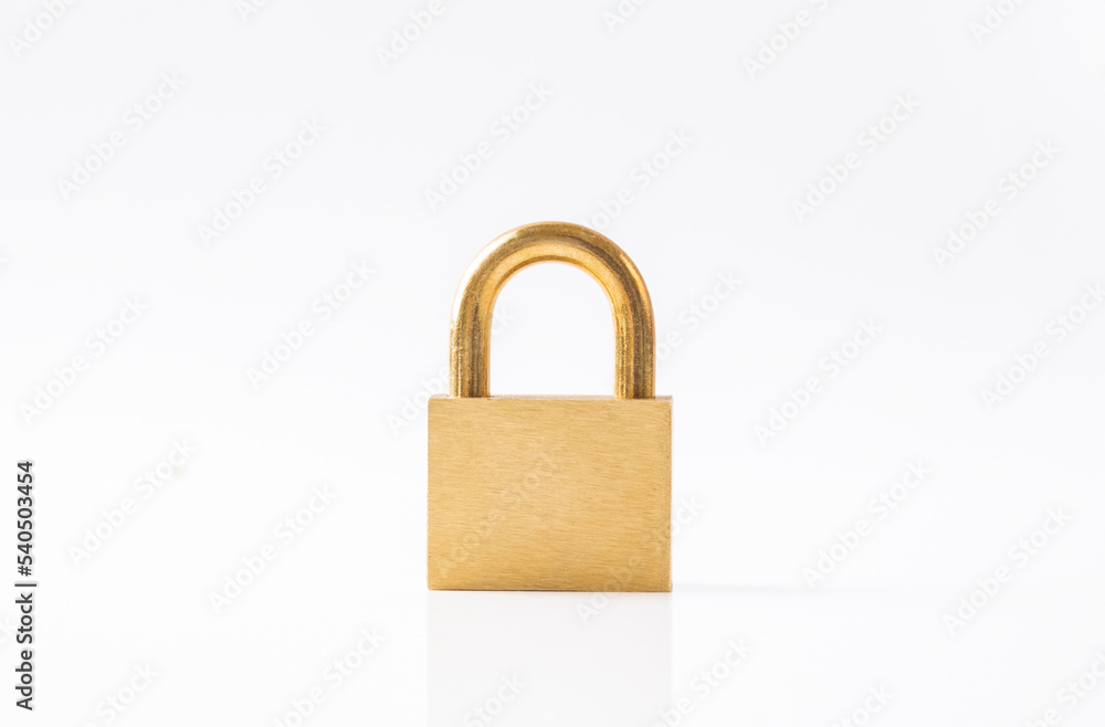 padlock isolated on white background padlock isolated on white background