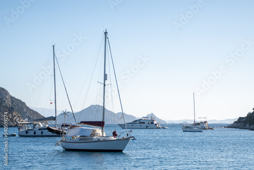 yachts in the bay © Johan