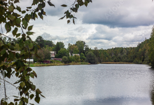 A pond in the collective garden No. 8 (cottage) under the village. Baranchinsky. September 2022 photo