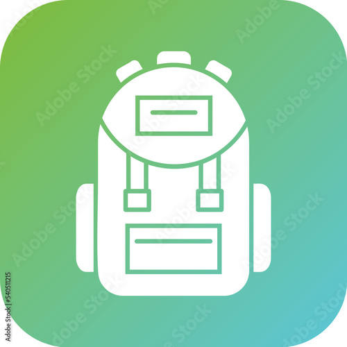 Bagpack Icon Style
