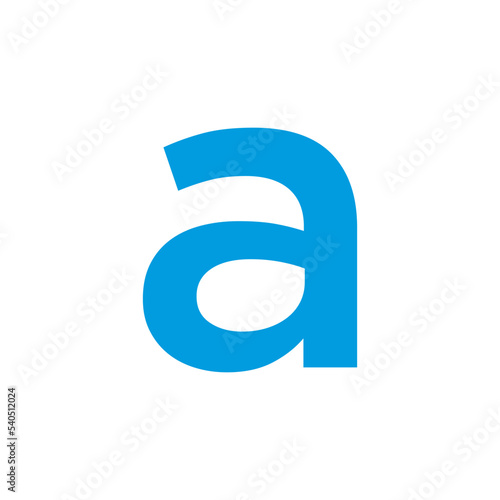 Lowercase Alphabet symbol, ABC design vector illustration.