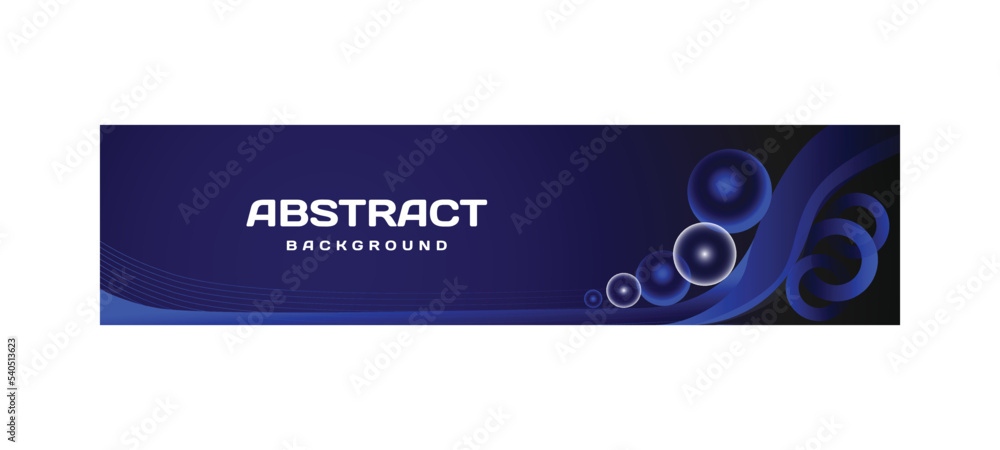 Abstract art banner template design background Abstract art banner template design background