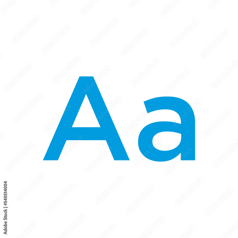Alphabet symbol, ABC design vector illustration. Alphabet symbol, ABC design vector illustration.