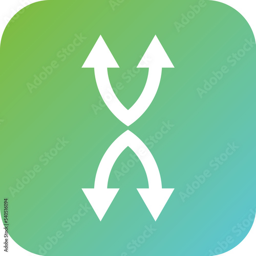 Opposite Arrow Icon Style