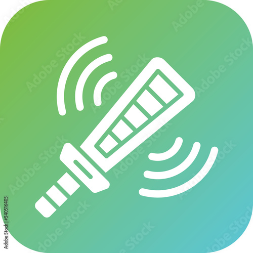 Metal Detector Icon Style