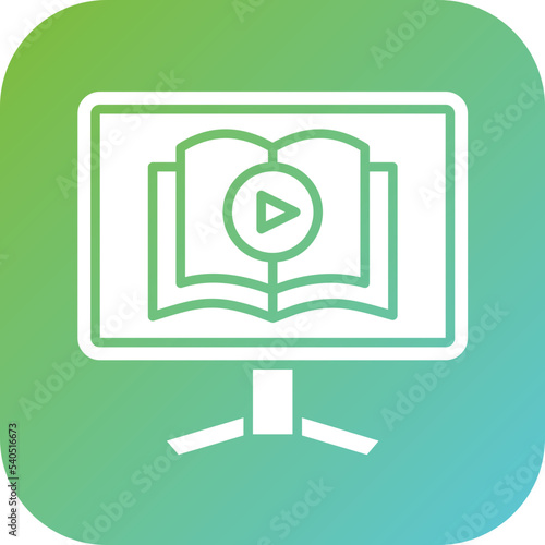 Video Tutorial Icon Style