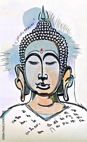 Buddha Art for meditation and pray