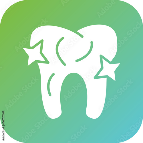 Clean Tooth Icon Style