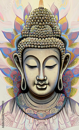 Buddha Art for meditation and pray