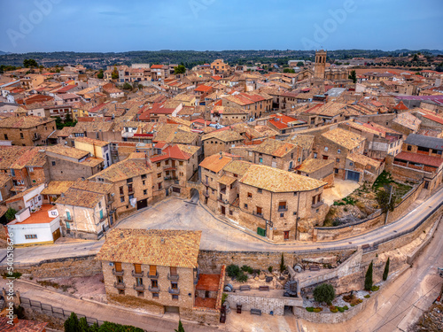 The town of Cretas in the Matarraña region in Teruel, Spain.