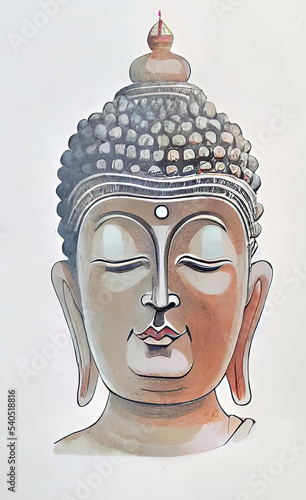 Buddha art for meditation and pray