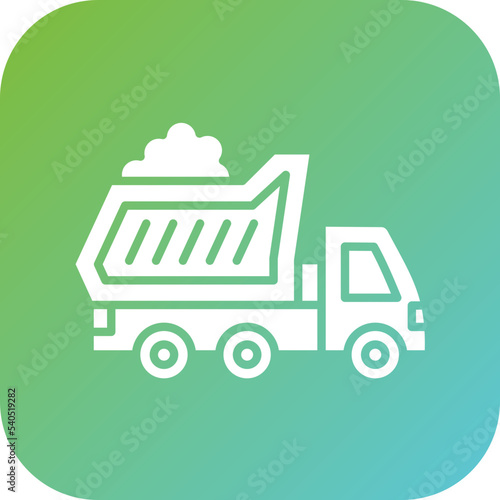 Dump Truck Icon Style