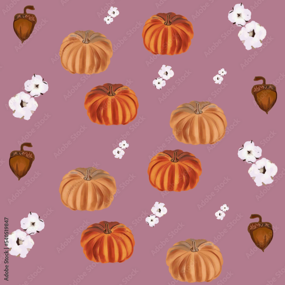 seamless pattern with pumpkins seamless pattern with pumpkins
