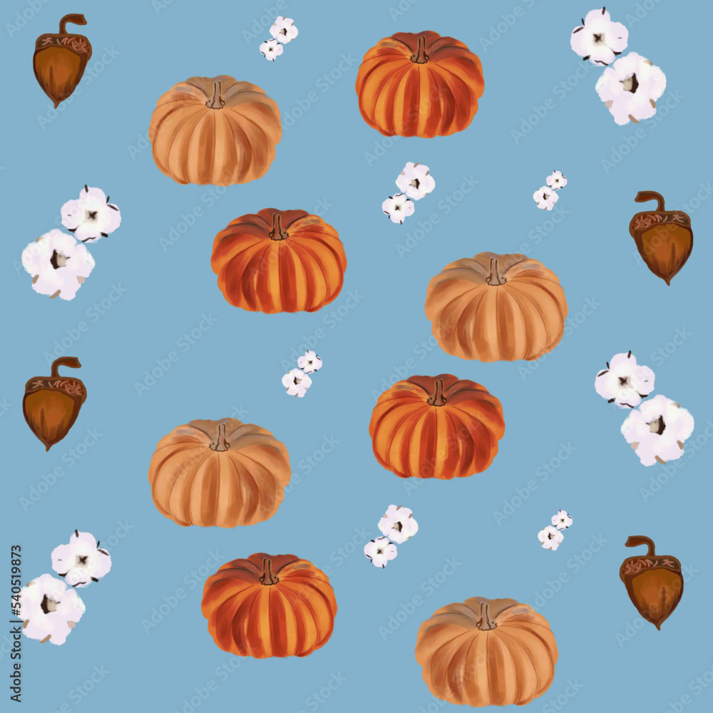 seamless pattern with pumpkins seamless pattern with pumpkins