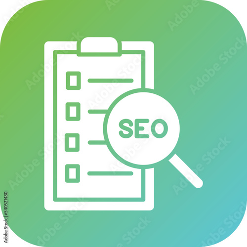 Seo Checklist Icon Style