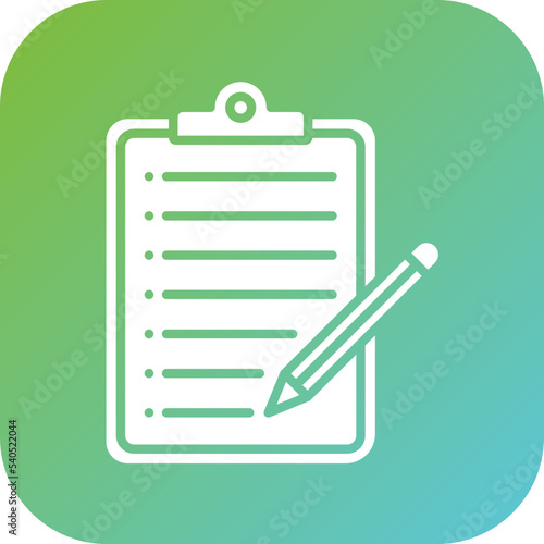 Taking Notes Icon Style