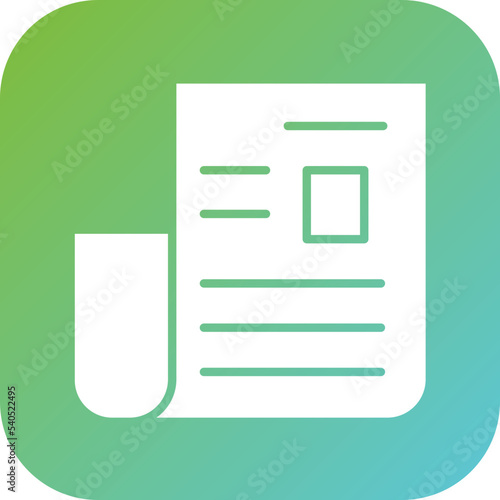 Newspaper Icon Style