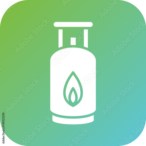 Gas Cylinders Icon Style