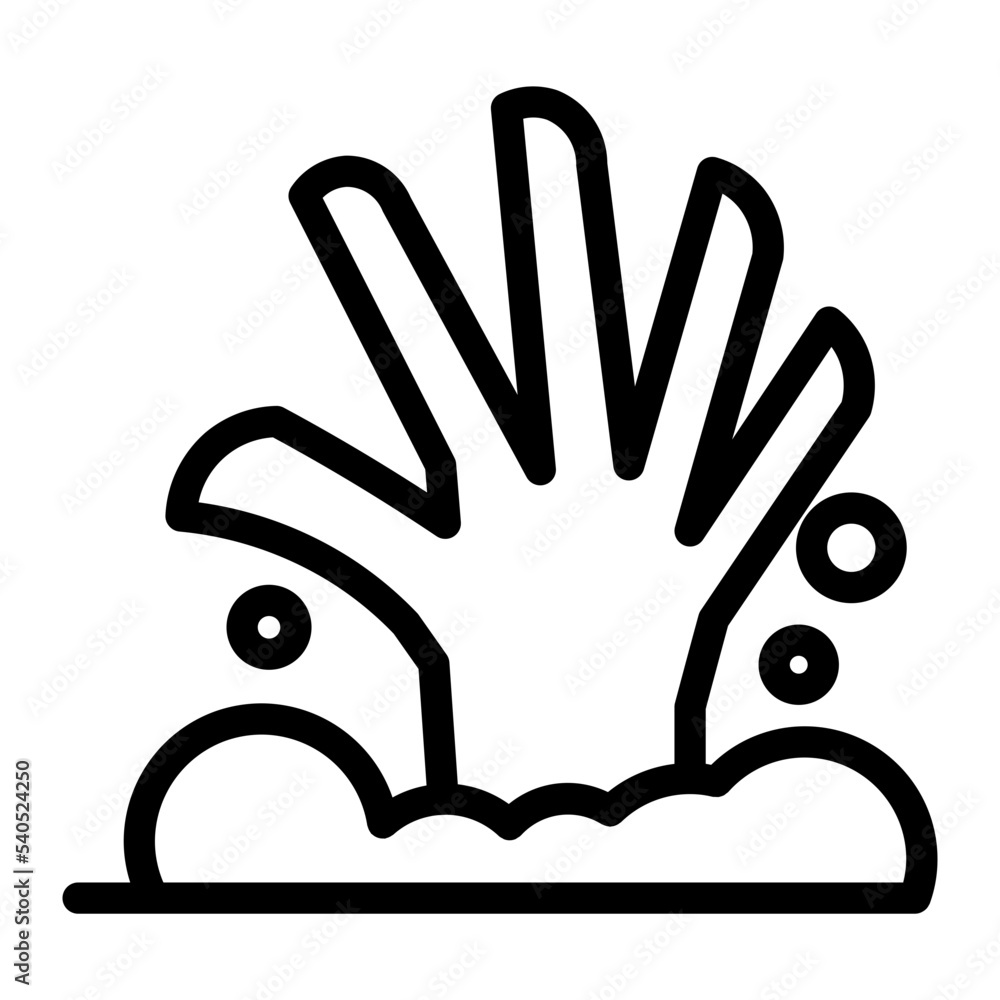 Obraz premium helloween hand