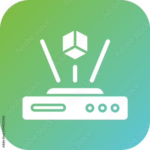 Hologram Icon Style