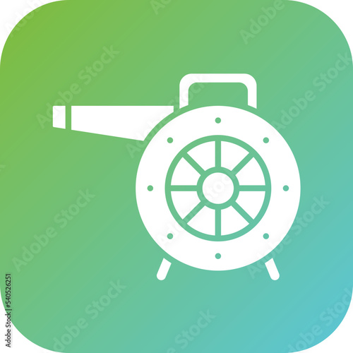 Air Blowers Icon Style