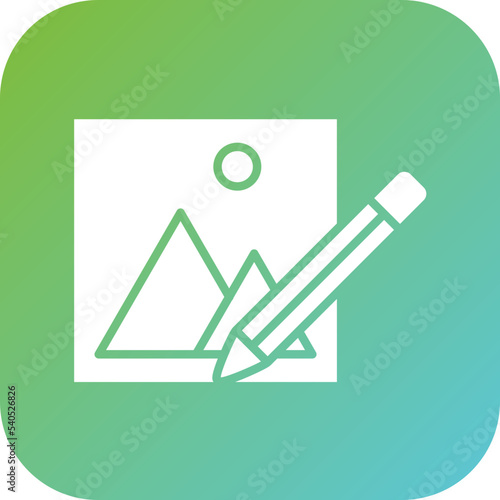 Photo Editing Icon Style