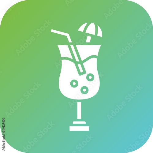 Pina Colada Icon Style