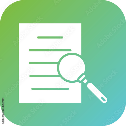 Research Paper Icon Style