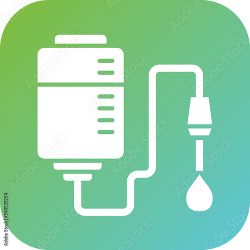 Blood Transfusion Icon Style