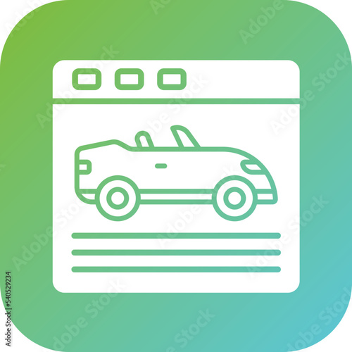 Racing Game Icon Style