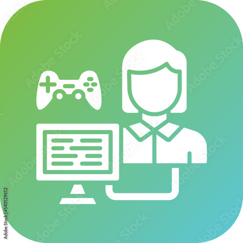 Game Modder Female Icon Style