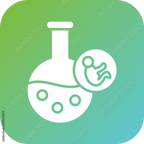 In Vitro Fertilization Icon Style