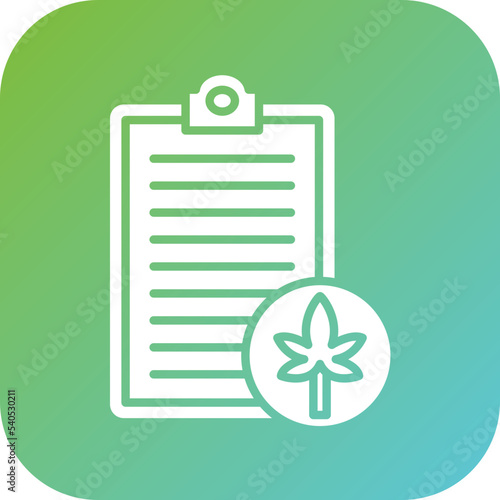 Drug Test Icon Style