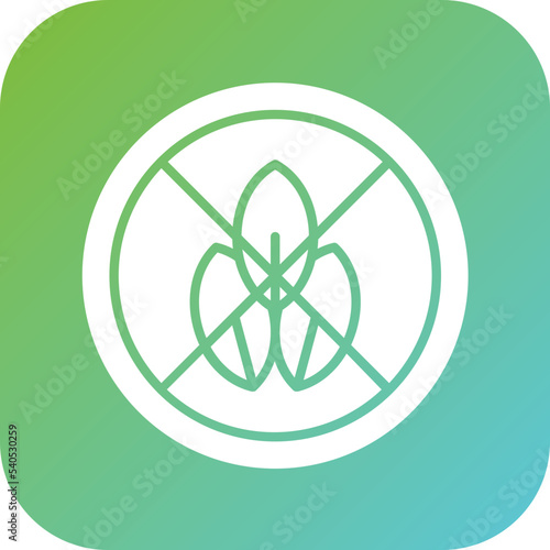 Non Gmo Ingredients Icon Style