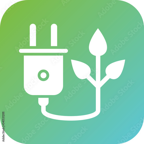 Sustainable Energy Icon Style