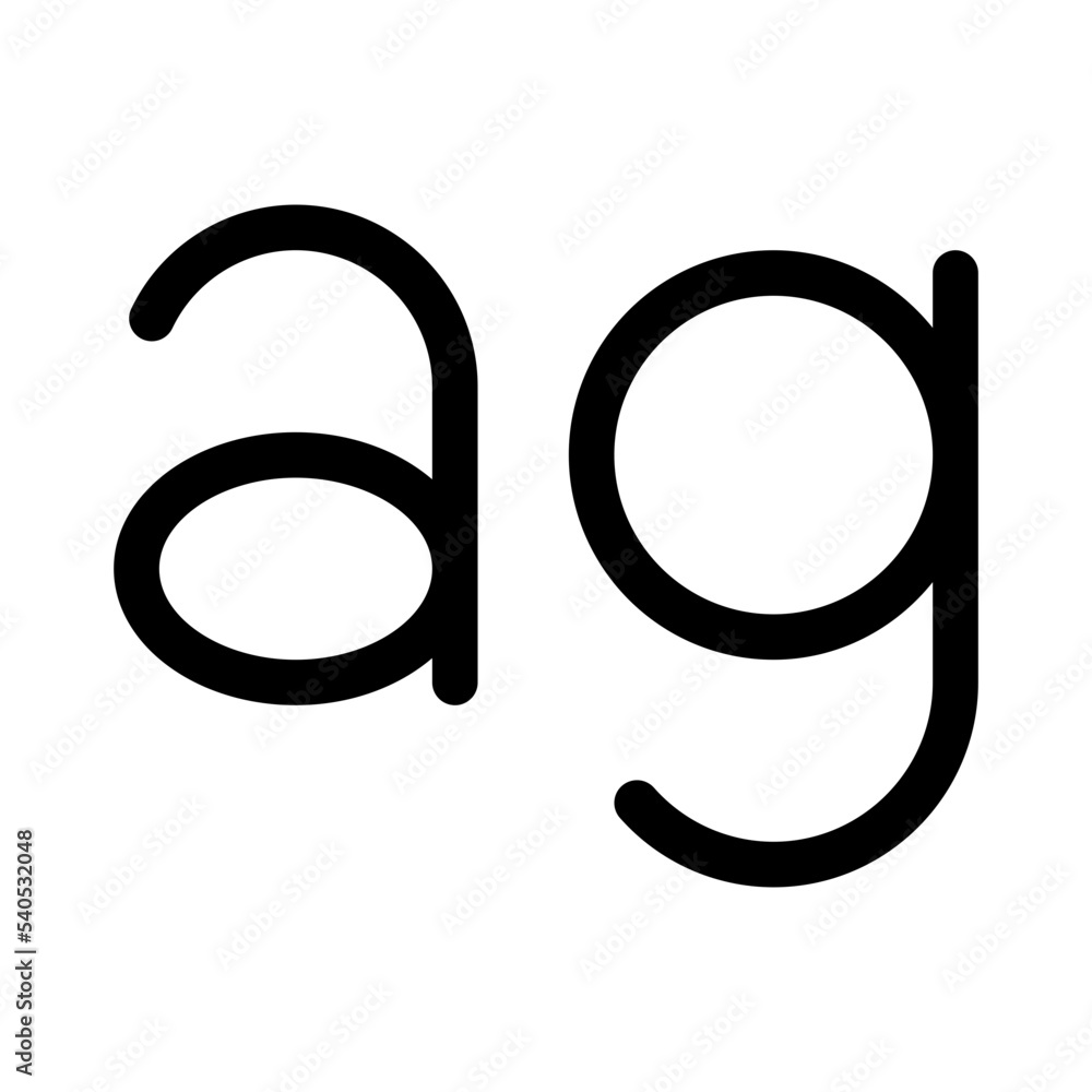 lowercase icon lowercase icon