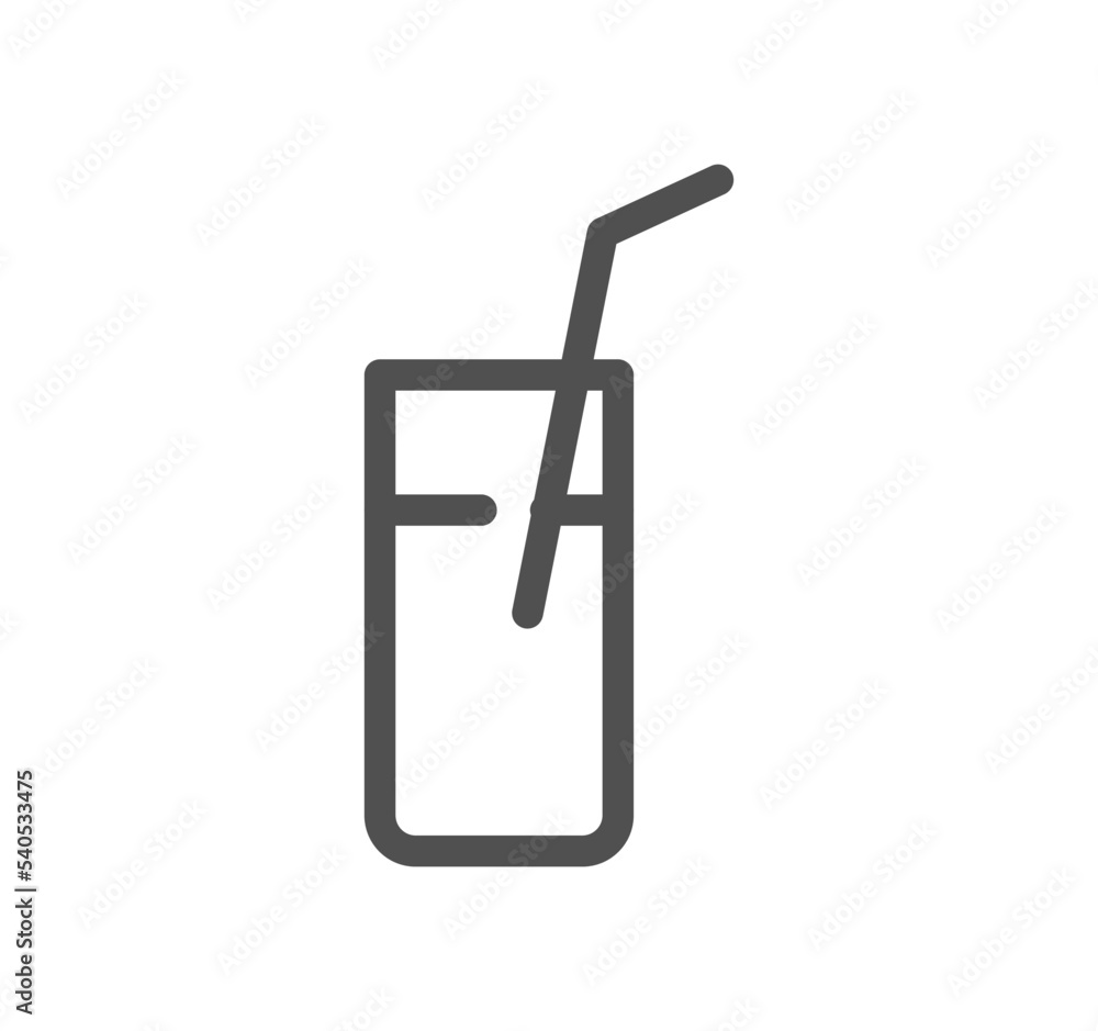 Drink related icon outline and linear vector.
Drink related icon outline and linear vector.
