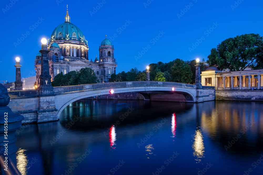 Berliner Dom- Berlin, Germany.	 - obrazy, fototapety, plakaty 