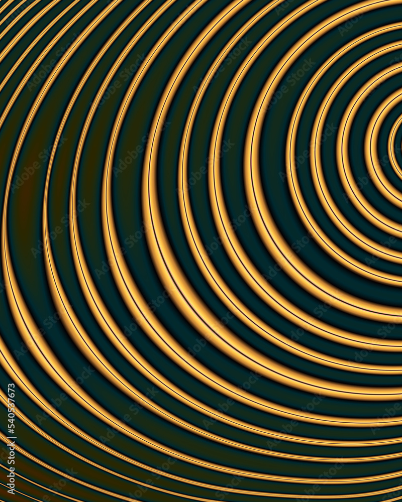 Fototapeta premium Brown abstract art fractal background