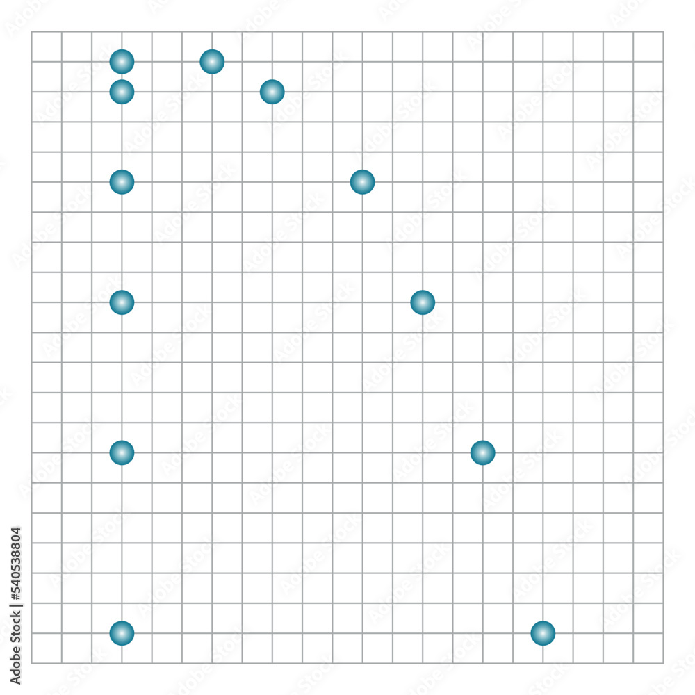 Strobe of free fall and projectile motion diagram. Scientific vector ...